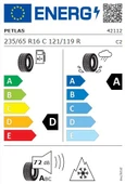 Petlas FullGrip PT935 235/65 R16C 121/119R Kış Lastiği - 2025 thumbnail 2
