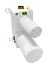 ECA Ankastre Banyo Bataryası Sıva Altı Grubu 2 Yollu Mat Siyah 102166207C1 thumbnail 1