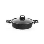 Schafer Black Stone Tencere Seti 7 Parça-Siyah - 5