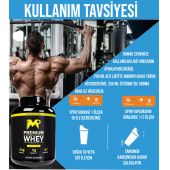 Mythpower Whey Protein Tozu 2010 gr 67 Servis Çilek Aromalı (PROTEİN SENTEZİ) Shaker 600 ml - 4