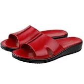 Ceyo 9200-3 Fashion Anatomik Kırmızı Kadın Terlik 36-41 - 1