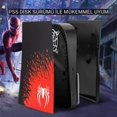 Cosmostech PS5 CD Sürüm Uyumlu - Spider - Man 2 Desenli Konsol Faceplate Shell Covers Kapakları thumbnail 3