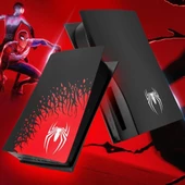 Cosmostech PS5 CD Sürüm Uyumlu - Spider - Man 2 Desenli Konsol Faceplate Shell Covers Kapakları thumbnail 2