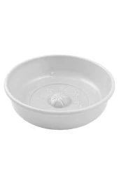 Plastik 21cm Banyo Hamam Tası Beyaz - 1