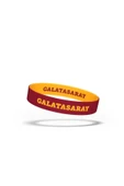 Galatasaray Orijinal Çift Taraflı Silikon Bileklik Aslan Baskılı Hediyelik Ahşap Kutulu thumbnail 2