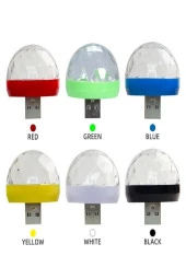 (1 ALANA 1 BEDAVA ) Usb Disko Topu Müziğe Duyarlı Usb girişli Mini Disko Topu - 2