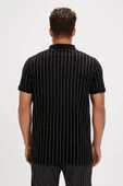 Bad Bear Theo Night Men's Poloneck T-Shirt - 4