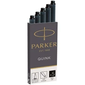 Parker Quink 5'li Dolma Kalem Kartuşu Siyah / 1950382 - 1