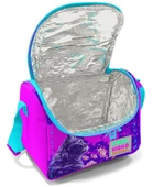 Coral High Dört Bölmeli Kız Çocuk Okul Sırt Çantası ve Beslenme Seti - Mor Pembe Anime Kedi thumbnail 3