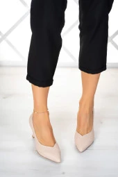 Erkan Saçmacı Farah Ten Vegan Topuklu Ayakkabı - 3