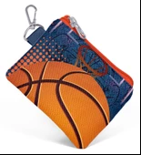 Coral High Turuncu Lacivert Basketbol Bozuk Para Cüzdanı - Erkek Çocuk - 1