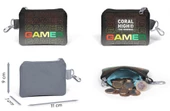Coral High Siyah Gri Gamer Bozuk Para Cüzdanı - Erkek Çocuk - 2