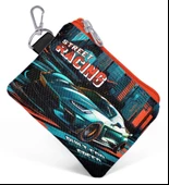 Coral High Siyah Nefti Yarış Arabası Bozuk Para Cüzdanı - Erkek Çocuk thumbnail 1