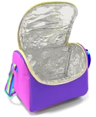 Coral High Pembe Pastel Renkli Üçlü Çekçek Işıklı Tekerlekli Çanta Seti - Kız Çocuk thumbnail 3