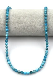 Apatit Doğal Taş Dizi 6 mm Küre Kesim thumbnail 2