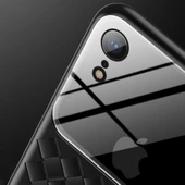 Baseus Weaving Case Series iPhone XR Hasır Desenli Kılıf WIAPIPH61-BL - 6