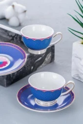 Acar GRN-05033 Tessa Mor 2 Kişilik Kahve Fincan Takımı - 1
