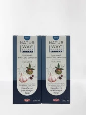 Otacı Naturway Klinik Sarımsaklı Bitki Özlü Şampuan 300 Ml Kepeğe Ve Dökülmeye Karşı X 2 Adet - 1