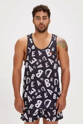 Bad Bear Bling Gece Erkek Atlet - 1