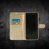 Xiaomi Redmi Note 8 Pro Tlp Kartlıklı Cüzdan Kılıf (Deluxe Wallet Case)  GOLD - 4