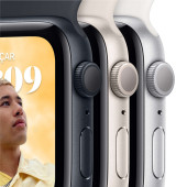 Apple Watch SE GPS 40mm Yıldız Işığı Alüminyum Kasa - Yıldız Işığı Spor Kordon MNJP3TU/A-Teşhir - 2