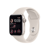 Apple Watch SE GPS 40mm Yıldız Işığı Alüminyum Kasa - Yıldız Işığı Spor Kordon MNJP3TU/A-Teşhir - 4