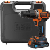 Black+Decker BDCHD18KST 18 V Darbeli Matkap SOLO ( AKÜ VE ŞARJ CİHAZI DAHİL DEĞİL ) - 1