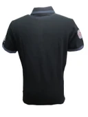 Mcl M22408 Erkek Lakos Baskılı Polo Yaka Kısa Kol T-shirt thumbnail 2