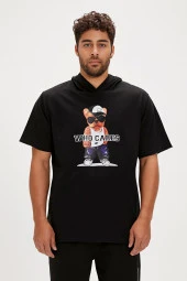 BAD BEAR Mood Night Men's Hoodie Sweatshirt thumbnail 1