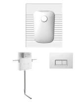 Seramiksan Delta Hela Taşı + VitrA Gömme Rezervuar - 1