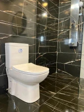 Seramiksan Petite Duvara Sıfır Klozet + Yavaş Kapak + VitrA İç Takım Set thumbnail 5