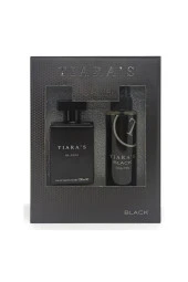 Tiaras Him Black Edt 100ml+ Edc Body Mist 150ml Erkek Parfüm Set - 1