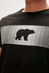 BAD BEAR Fancy Black Men's T-Shirt thumbnail 2