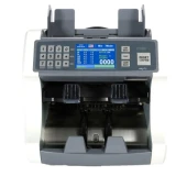 Bill Counter S200 Çift Cıslı Karışık Para Sayma Makinesi 20 Ülke Para Birimli Dahili Yazıcılı - 3