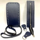 5 Parça Çanta Seti ( Taban + Derili Fermuar + Sap + Böcek ) - 12