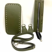 5 Parça Çanta Seti ( Taban + Derili Fermuar + Sap + Böcek ) - 4