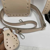 5 Parça Çanta Seti ( Taban + Derili Fermuar + Sap + Böcek ) - 11