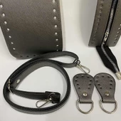 5 Parça Çanta Seti ( Taban + Derili Fermuar + Sap + Böcek ) - 2