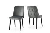 LaLe Modern Yemek Mutfak Sandalyesi 2 Li Set - 2
