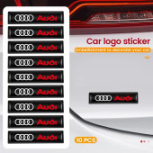 AUDI LOGOLU 10'LU ARMA STICKER (60MM-14 MM) thumbnail 1