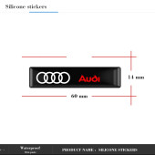 AUDI LOGOLU 10'LU ARMA STICKER (60MM-14 MM) thumbnail 2