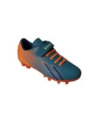 KİNETİX Çocuk Turuncu Krampon Kırmızı Halısaha Futbol Spor Ayakkabısı - 1