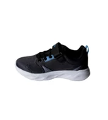 KİNETİX Erkek Çocuk Siyah Gri Cilt Çırtlı Sneaker Spor Yürüyüş Ayakkabısı - 8