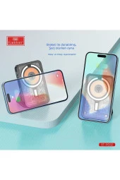 Earldom PD32 5.000 mAh 22.5W Kablosuz Şarjlı Standlı PD Hızlı Şarj Powerbank - 7