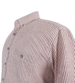 Erkek Büyük Beden Battal Boy Pamuklu Kısa Kol Gömlek thumbnail 4