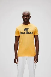 BAD BEAR Bear Tee Mustard Men's T-Shirt - 1