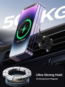 Manyetik Kablosuz Araç Şarj Cihazı Ultra Güçlü Tutuş JR-ZS240 Pro thumbnail 3