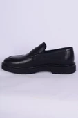 Pierre Cardin 241075 Exclusive Deri Normal Taban Bağcıksız Toka Detaylı Siyah Klasik Erkek Ayakkabı - 3