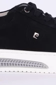 Pierre Cardin 335749 Süet Rahat Taban Bağcıklı Topuğu Desen Detaylı Rahat Esnek Siyah-Beyaz Erkek Günlük Ayakkabı - 2