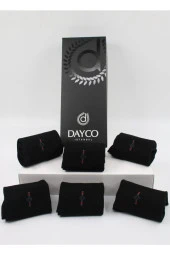 Premium Klasik Uzun Boy Siyah Renk Kışlık Erkek Bambu Soket Çorap thumbnail 5